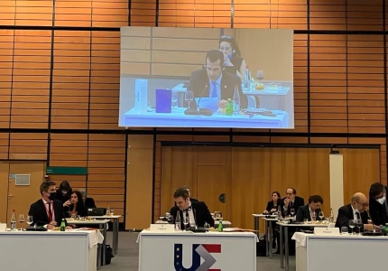 Ο Υπουργός Υγείας Θάνος Πλεύρης στο Άτυπο Συμβούλιο Υπουργών Υγείας της ΕΕ