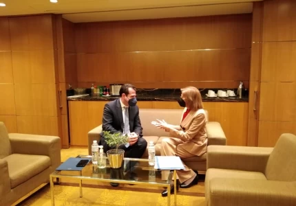 Ο Υπουργός Υγείας Θάνος Πλεύρης στο συνέδριο Economist Impact