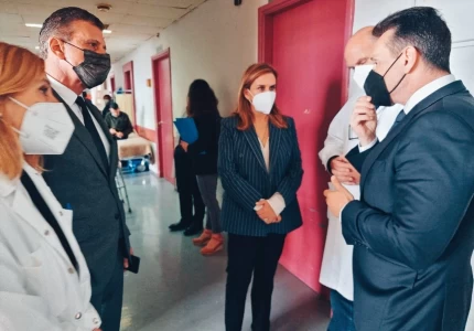 Επίσκεψη της Υφυπουργού Υγείας Ζωής Ράπτη στην Ψυχιατρική Κλινική του Γενικού Νοσοκομείου Αθηνών «Ο  Ευαγγελισμός»