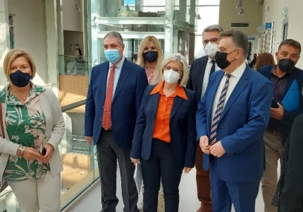 Επίσκεψη της Αναπληρώτριας Υπουργού Μίνας Γκάγκα στα ΓΝ Λευκάδας, Πρέβεζας και Άρτας