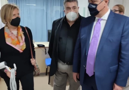 Επίσκεψη της Αν. Υπουργού Υγείας Μίνας Γκάγκα στα Ιωάννινα (ΓΝ Χατζηκώστα και ΠΓΝΙ) και στο ΓΝ Αιγίου