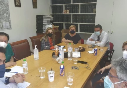 Επισκέψεις της Αναπληρώτριας Υπουργού  Υγείας Μίνας Γκάγκα στο Γενικό Νοσοκομείο Νίκαιας «Άγιος Παντελεήμων» και το Γενικό Νοσοκομείο Δυτικής Αττικής «Η Αγία Βαρβάρα»