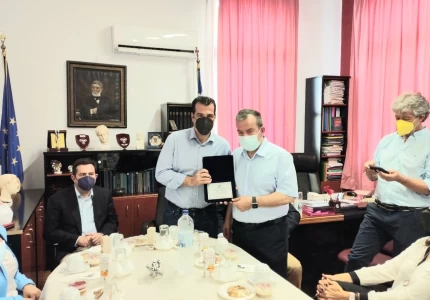 Επίσκεψη Υπουργού Υγείας Θάνου Πλεύρη στη Χίο