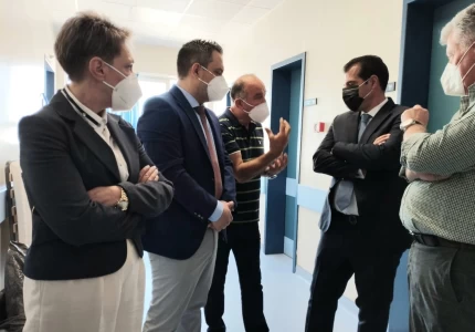 Επίσκεψη Υπουργού Υγείας Θάνου Πλεύρη στο ΓΝΑ Λαϊκό