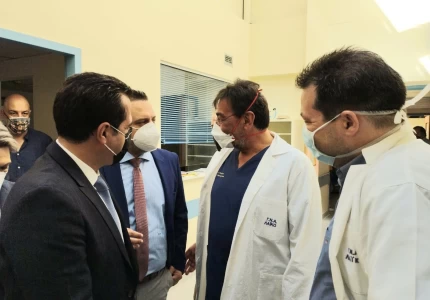 Επίσκεψη Υπουργού Υγείας Θάνου Πλεύρη στο ΓΝΑ Λαϊκό