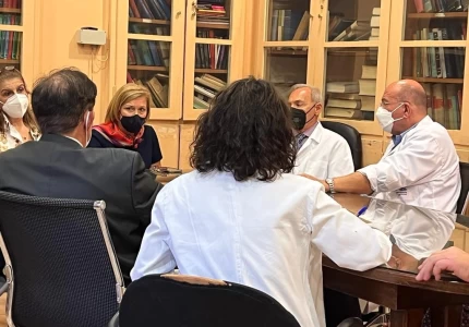 Επίσκεψη Αναπληρώτριας Υπουργού Υγείας Μίνας Γκάγκα στο νοσοκομείο Αλεξάνδρα
