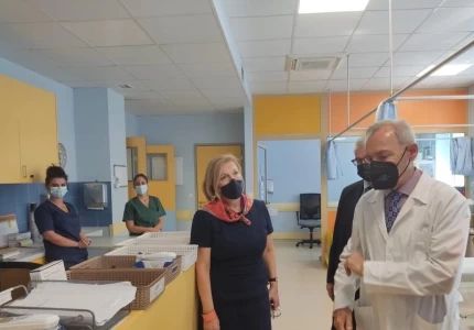Επίσκεψη Αναπληρώτριας Υπουργού Υγείας Μίνας Γκάγκα στο νοσοκομείο Αλεξάνδρα