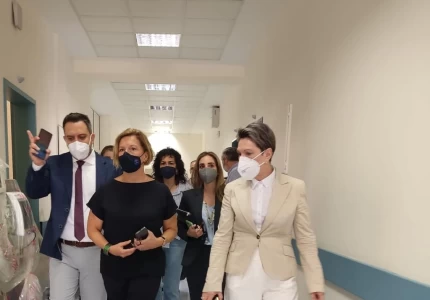 Επίσκεψη Αναπληρώτριας Υπουργού Υγείας Μίνας Γκάγκα στο Γενικό Νοσοκομείο Αθηνών Λαϊκό