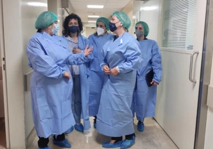 Επίσκεψη Αναπληρώτριας Υπουργού Υγείας Μίνας Γκάγκα στο Γενικό Νοσοκομείο Αθηνών Λαϊκό