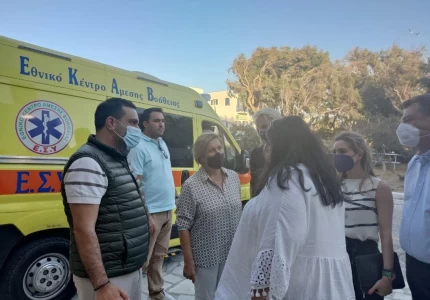 Επίσκεψη της Αναπληρώτριας Υπουργού Υγείας στις δομές υγείας των νησιών Σύρου, Νάξου και Μυκόνου