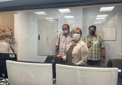 Το υπερσύγχρονο Αιμοδυναμικό Εργαστήριο του Ιπποκράτειου Νοσοκομείου Θεσσαλονίκης  εγκαινίασε σήμερα η Αναπληρώτρια Υπουργος Υγείας Μίνα Γκάγκα