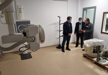 Επίσκεψη Υπουργού Υγείας Θάνου Πλεύρη στο Κέντρο Υγείας Αγίου Όρους