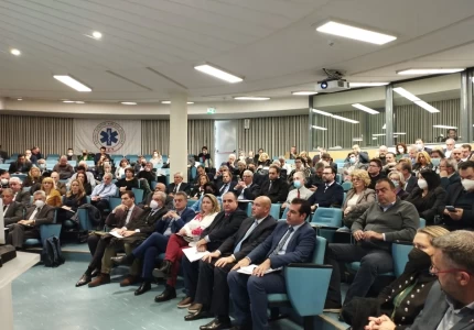 Ο Υπουργός Υγείας Θάνος Πλεύρης στην ημερίδα ΕΚΑΒ ΚΕΠΥ για επιχειρησιακά σχέδια έκτακτων αναγκών