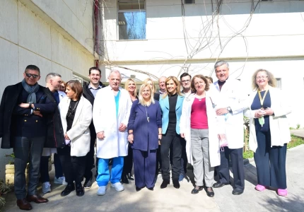 Επίσκεψη της Yφυπουργού Yγείας Ζωής Ράπτη στο Γενικό  Νοσοκομείο Παίδων Πεντέλης και στο Σισμανόγλειο-Γενικό Νοσοκομείο Αττικής