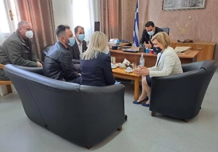 Επίσκεψη της  Αναπληρώτριας Υπουργού Υγείας Μίνας Γκάγκα στη Λήμνο