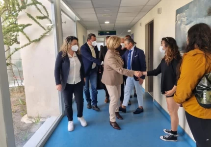 Επίσκεψη Αναπληρώτριας Υπουργού Υγείας στο Γενικό Νοσοκομείο Σαντορίνης
