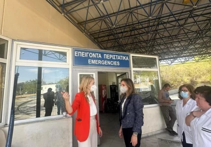 Επίσκεψη της Γενικής Γραμματέως Υπηρεσιών Υγείας, Λίλιαν Βιλδιρίδη σε Νοσοκομεία της Αν. Μακεδονίας & Θράκης