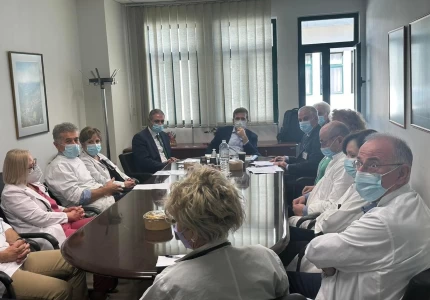 Επίσκεψη Υπουργού Υγείας, Μιχάλη Χρυσοχοΐδη στα Ιωάννινα