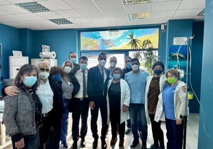 Επίσκεψη Υφυπουργού Υγείας Μ. Θεμιστοκλέους στο Γενικό Νοσοκομείο Θεσσαλονίκης «Άγιος Παύλος» και στη Μονάδα Ημερήσιας Νοσηλείας «Νίκος Κούρκουλος»