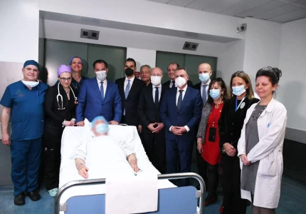 Επίσκεψη του Υπουργού Υγείας Άδωνι Γεωργιάδη και των Υφυπουργών Μάριου Θεμιστοκλέους - Δημήτρη Βαρτζόπουλου σε Νοσοκομεία της Θεσσαλονίκης όπου πραγματοποιήθηκαν τα πρώτα απογευματινά χειρουργεία