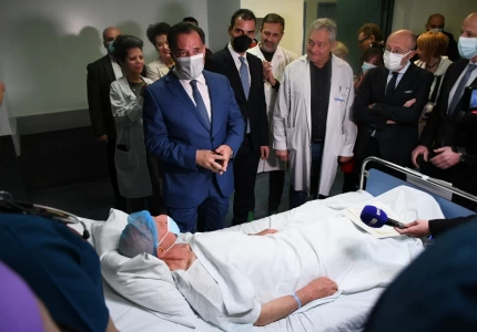 Επίσκεψη του Υπουργού Υγείας Άδωνι Γεωργιάδη και των Υφυπουργών Μάριου Θεμιστοκλέους - Δημήτρη Βαρτζόπουλου σε Νοσοκομεία της Θεσσαλονίκης όπου πραγματοποιήθηκαν τα πρώτα απογευματινά χειρουργεία