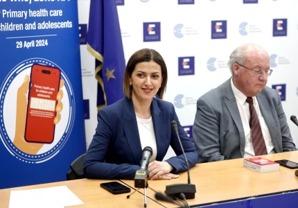 Εκδήλωση του Υπουργείου Υγείας και του ΠΟΥ/Ευρώπης για την εγκαινίαση της «Ηλεκτρονικής Εφαρμογής για κινητά τηλέφωνα του Βιβλίου Τσέπης της Πρωτοβάθμιας Φροντίδας Υγείας για Παιδιά και Εφήβους»