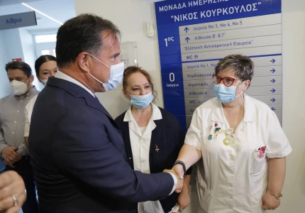Επίσκεψη του Υπουργού Υγείας Άδωνι Γεωργιάδη σε νοσοκομεία της 3ης και 4ης ΥΠΕ Βορείου Ελλάδος και στο ΕΚΑΒ Θεσσαλονίκης