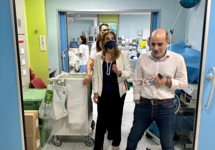 Επίσκεψη της Γενικής Γραμματέως Υπηρεσιών Υγείας σε Νοσοκομεία της Θεσσαλονίκης