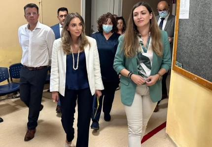 Επίσκεψη της Γενικής Γραμματέως Υπηρεσιών Υγείας σε Νοσοκομεία της Θεσσαλονίκης