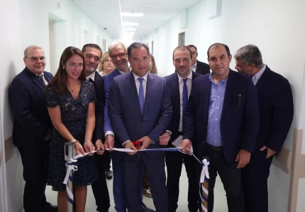 Εγκαίνια ανακαινισμένου 6ου ορόφου Νοσοκομείου «ΜΕΤΑΞΑ», παρουσία του Υπουργού Υγείας κ. Άδωνι Γεωργιάδη