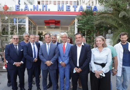 Εγκαίνια ανακαινισμένου 6ου ορόφου Νοσοκομείου «ΜΕΤΑΞΑ», παρουσία του Υπουργού Υγείας κ. Άδωνι Γεωργιάδη