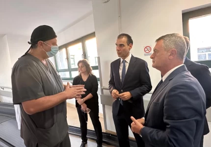Περιοδεία του Υφυπουργού Υγείας Μάριου Θεμιστοκλέους σε 10 νοσοκομεία της Βόρειας Ελλάδας