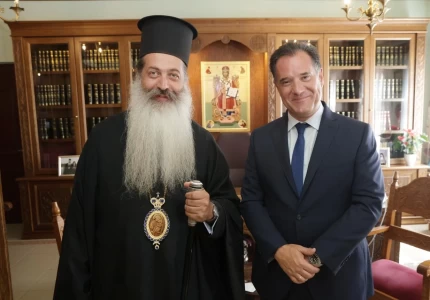 Επίσκεψη του Υπουργού Υγείας Άδωνι Γεωργιάδη στο Γενικό Νοσοκομείο Λαμίας και στο Κέντρο Υγείας Καμένων Βούρλων