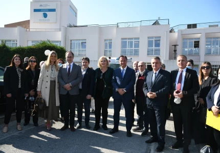 Επίσκεψη του Υπουργού Υγείας Άδωνι Γεωργιάδη στο ΑΝΘ «Θεαγένειο» για την έναρξη της πιλοτικής εφαρμογής του προγράμματος «ΟΙΚΟΘΕΝ»