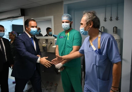 Επίσκεψη του Υπουργού Υγείας Άδωνι Γεωργιάδη στο ΑΝΘ «Θεαγένειο» για την έναρξη της πιλοτικής εφαρμογής του προγράμματος «ΟΙΚΟΘΕΝ»