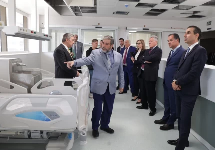 Επίσκεψη του Υπουργού Υγείας Άδωνι Γεωργιάδη και του Υφυπουργού Υγείας Μάριου Θεμιστοκλέους στο νέο Ωνάσειο Εθνικό Μεταμοσχευτικό Κέντρο