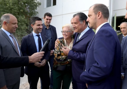 Επίσκεψη του Υπουργού Υγείας Άδωνι Γεωργιάδη στο Κέντρο Υγείας Μεγάρων
