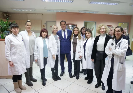Επίσκεψη  του Υπουργού Υγείας Άδωνι Γεωργιάδη στο 2ο ΚΑΠΗ Γαλατσίου για την επίσημη έναρξη της Δράσης Προληπτικών Εξετάσεων στα ΚΑΠΗ