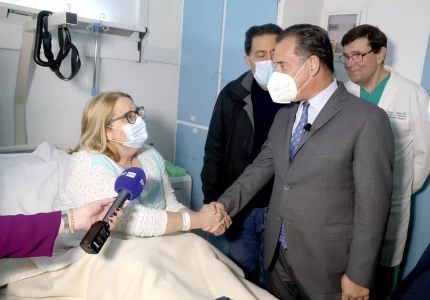 Επίσκεψη του Υπουργού Υγείας Άδωνι Γεωργιάδη στο Κωνσταντοπούλειο Γενικό Νοσοκομείο Ν. Ιωνίας 
