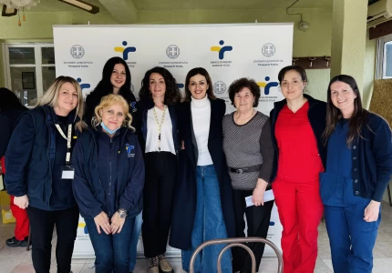Η Αναπληρώτρια Υπουργός Υγείας Ειρήνη Αγαπηδάκη σε χωριά του Έβρου με τις Κινητές Ομάδες Υγείας (ΚΟΜΥ)