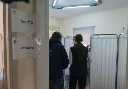 Παρουσία της Αναπληρώτριας Υπουργού Υγείας Ειρήνης Αγαπηδάκη η δράση των Κινητών Ομάδων Υγείας (ΚΟΜΥ) στο Ίλιον