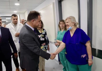 Επίσκεψη του Υπουργού Υγείας στο Γενικό Νοσοκομείο Καλαμάτας για τα εγκαίνια νέας πτέρυγας 