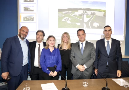 Επίσκεψη του Υπουργού Υγείας Άδωνι Γεωργιάδη στο ΠΓΝ Πατρών για την ανακοίνωση νέας Μονάδας Ημερήσιας Νοσηλείας, δωρεάς Μαριάννας Λάτση