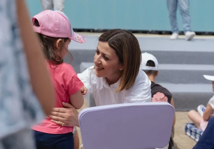 Στο Περιστέρι η Αναπληρώτρια Υπουργός Υγείας Ειρήνη Αγαπηδάκη στο πλαίσιο της Εθνικής Δράσης κατά της Παιδικής Παχυσαρκίας