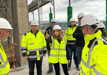 Επίσκεψη της Γενικής Γραμματέως Υπηρεσιών Υγείας, Λίλιαν Βιλδιρίδη, στο Γενικό Νοσοκομείο Σπάρτης και στο εργοτάξιο του υπό ανέγερση Γενικού Νοσοκομείου Σπάρτης ΙΣΝ