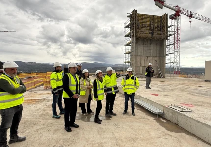 Επίσκεψη της Γενικής Γραμματέως Υπηρεσιών Υγείας, Λίλιαν Βιλδιρίδη, στο Γενικό Νοσοκομείο Σπάρτης και στο εργοτάξιο του υπό ανέγερση Γενικού Νοσοκομείου Σπάρτης ΙΣΝ