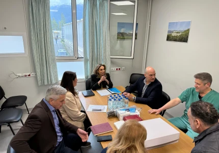 Επίσκεψη της Γενικής Γραμματέως Υπηρεσιών Υγείας, Λίλιαν Βιλδιρίδη, στο Γενικό Νοσοκομείο Σπάρτης και στο εργοτάξιο του υπό ανέγερση Γενικού Νοσοκομείου Σπάρτης ΙΣΝ