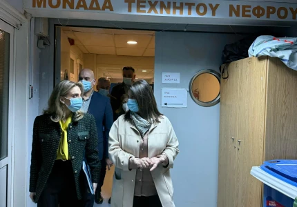 Επίσκεψη της Γενικής Γραμματέως Υπηρεσιών Υγείας, Λίλιαν Βιλδιρίδη, στο Γενικό Νοσοκομείο Σπάρτης και στο εργοτάξιο του υπό ανέγερση Γενικού Νοσοκομείου Σπάρτης ΙΣΝ