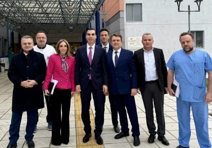 Επίσκεψη του Υφυπουργού Υγείας, Μάριου Θεμιστοκλέους, στο Γενικό Νοσοκομείο Ξάνθης, στο Γενικό Νοσοκομείο Καβάλας και στο εργοτάξιο του υπό ανέγερση Γενικού Νοσοκομείου Κομοτηνής ΙΣΝ