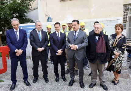 Έναρξη εργασιών για την ανακατασκευή της Σχολής και του Οίκου Αδελφών στο Γ.Ν.Α. «Ο Ευαγγελισμός»